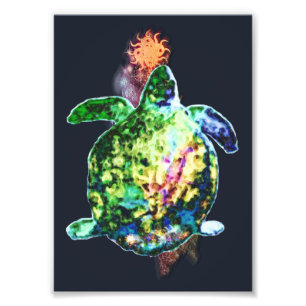De Cosmic Color Bringer Foto Afdruk