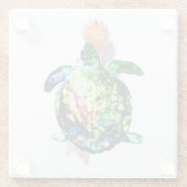 De Cosmic Color Bringer Glazen Onderzetter (Achterkant)