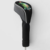 De Cosmic Color Bringer Golfheadcover (Schuin)