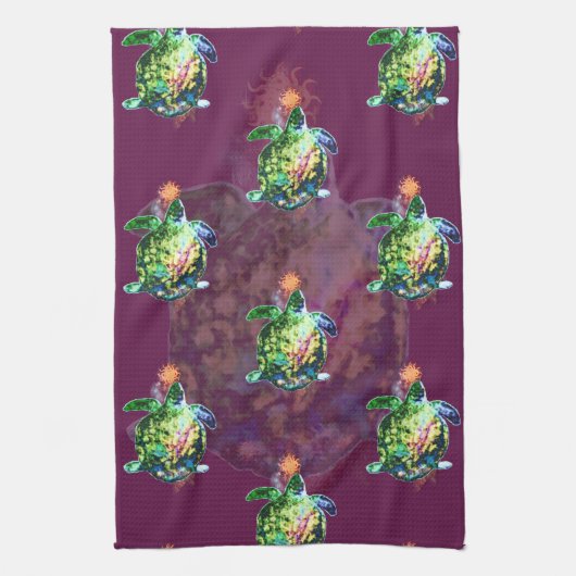 De Cosmic Color Bringer Theedoek (Verticaal)