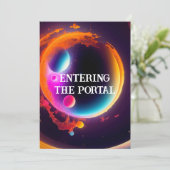 DE COSMISCHE POORT KAART (Staand voorkant)