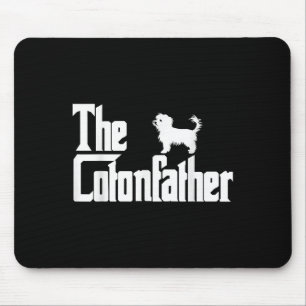 De Cotonvader Funny Coton De Tulear Hond Dad Shir Muismat