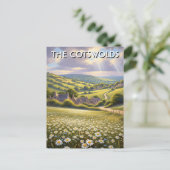 De Cotswolds Engeland Reis Briefkaart (Staand voorkant)