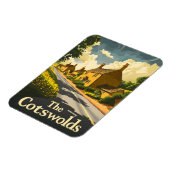 De Cotswolds Engeland Vintage Magneet (Linkerzijde)