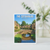 De Cotswolds reizen door Engeland Briefkaart (Staand voorkant)