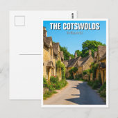 De Cotswolds reizen door Engeland Briefkaart (Voorkant / Achterkant)