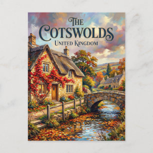 De Cotswolds Verenigd Koninkrijk Briefkaart