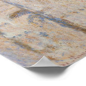 De Cour d'Albane (1892) Claude Monet Fine Art Poster (Hoek)