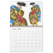De COURAGEOUS Catwalk geïllustreerd kalender (Jan 2027)