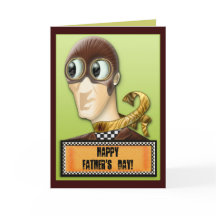 De coureur (Vaderdag-kaart)