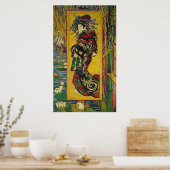 De Courtisane door Vincent van Gogh Poster (Keuken)