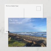 De cove in Seaside, Oregon Briefkaart (Voorkant / Achterkant)
