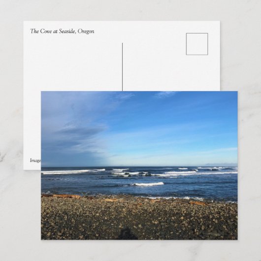 De cove in Seaside, Oregon Briefkaart (Voorkant / Achterkant)