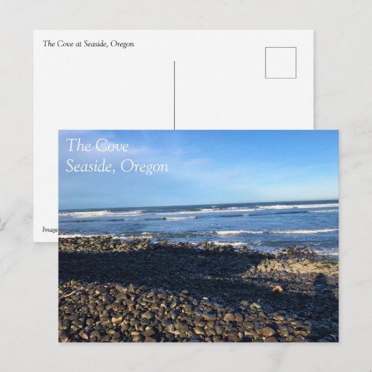 De cove in Seaside, Oregon Briefkaart (Voorkant / Achterkant)