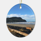 De cove in Seaside, Oregon Keramisch Ornament (Links)