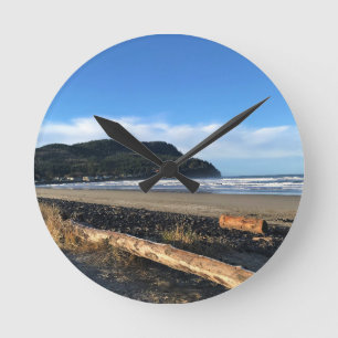 De cove in Seaside, Oregon Ronde Klok