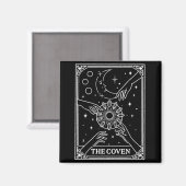 De Coven Bruid Bach Crew Trouwen Gotisch Magneet (Voorkant / Achterkant)