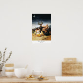 De coven Francisco José de Goya-meesterschilderkun Poster (Keuken)
