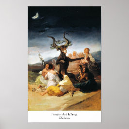 De coven Francisco José de Goya-meesterschilderkun Poster