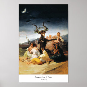 De coven Francisco José de Goya-meesterschilderkun Poster