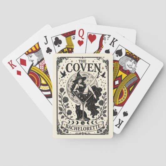 De Coven Tarot Stijl Kaart Bachelorette Squad Spel (Achterkant)