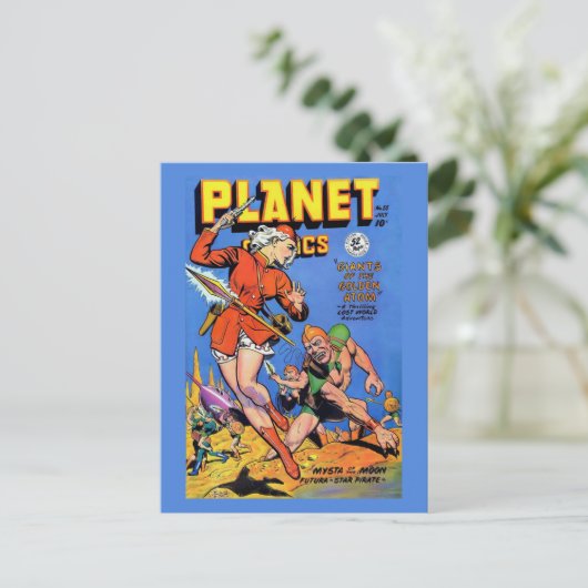 De cover van Planet Comics #55 |  strip Briefkaart (Staand voorkant)