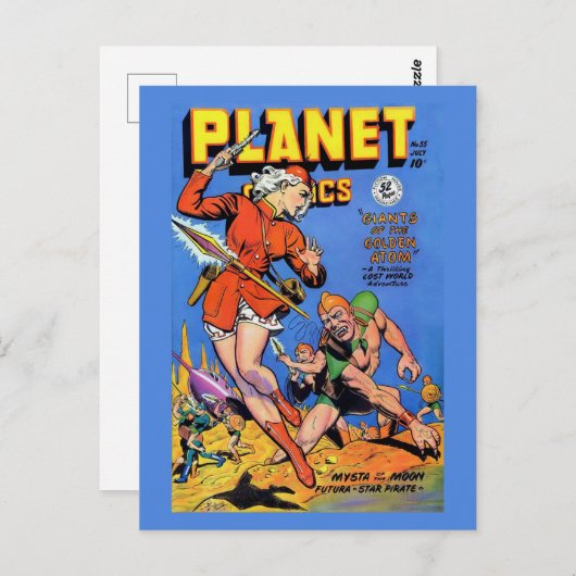 De cover van Planet Comics #55 |  strip Briefkaart (Voorkant / Achterkant)