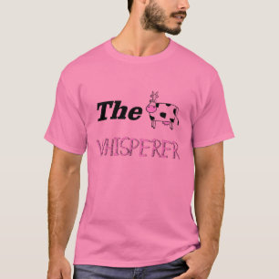 De Cow Whisperer Gifts T-shirt