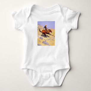 De Cowboy (door Frederic Remington) Romper