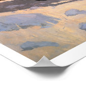 De cowboy (olie op doek) poster (Hoek)