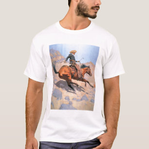 De cowboy (olie op doek) t-shirt