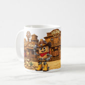 De Cowboy Saloon Koffiemok (Voorkant links)