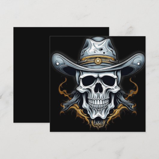 De Cowboy Skelet (Voorkant / Achterkant)