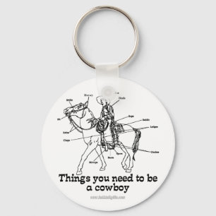 De Cowboy Sleutelhanger