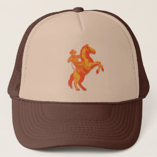 De cowboy trucker pet