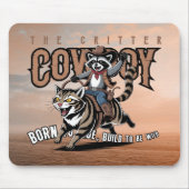 De cowboy van de kleine beestjes muismat (Voorkant)