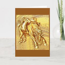 De Cowboy van de rodeo Kaart