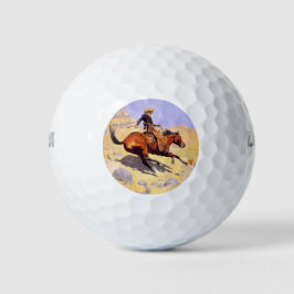 De Cowboy (van Frederic Remington) Golfballen