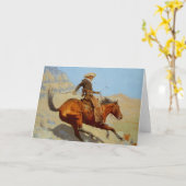 De cowboy van Frederic Remington's (1902) Kaart (Gele Bloem)