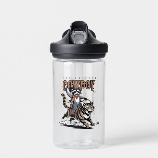 De cowboy van het beestje | Kinderen Waterfles (Voorkant)