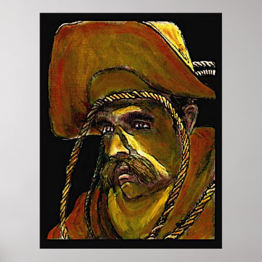 De Cowboy van het poster met Kabel (Voorkant)