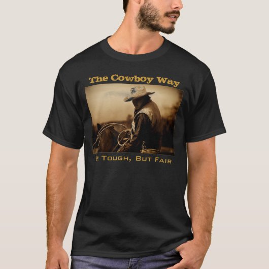 De Cowboy Way T-shirt (Voorkant)