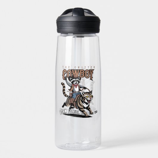 De cowboy wezen | 740ml waterfles (Voorkant)