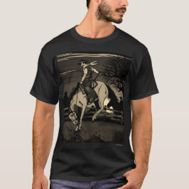 De cowboys zijn de Sepia Tone Print. T-Shirt