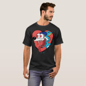 De coyote is aan het rollen t-shirt (Voorkant volledig)