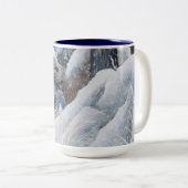 De Cozy Couple Tweekleurige Koffiemok (Voorkant rechts)