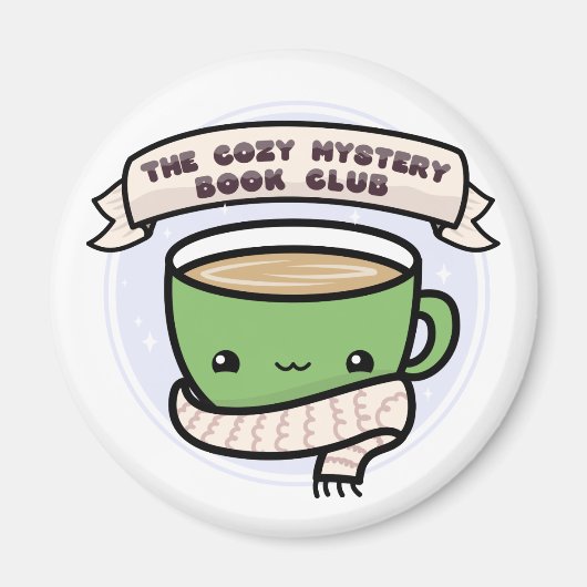 De Cozy Mystery Book Club Magnet (Voorkant)