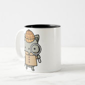 De Cozy Mystery Book Club Purrlock Mok (Voorkant links)