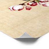 De Crabapple en Magnolia Fine Art Poster (Hoek)