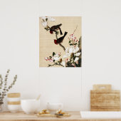 De Crabapple en Magnolia Fine Art Poster (Keuken)